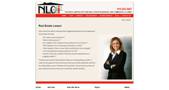 Desktop Screenshot of nlcilawyer.com